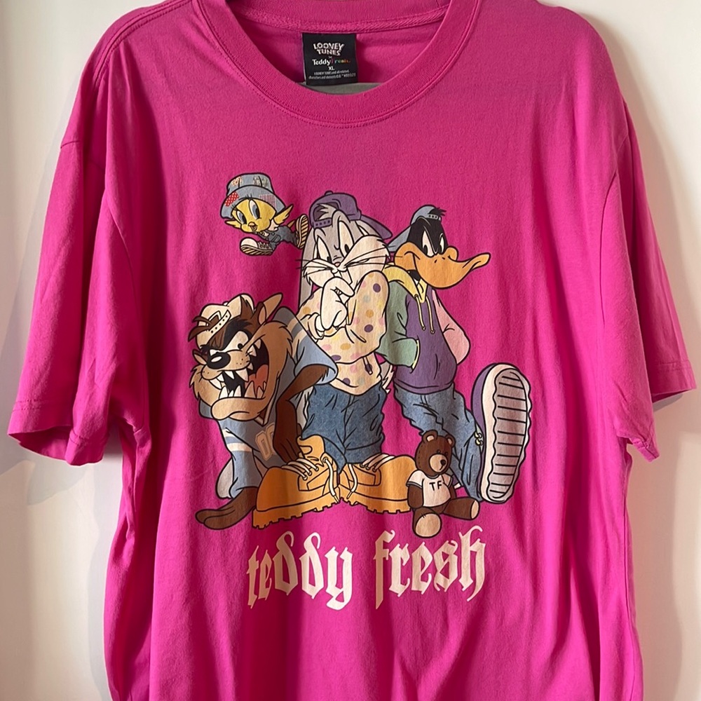 Looney Tunes X Teddy Fresh T Shirt NWT